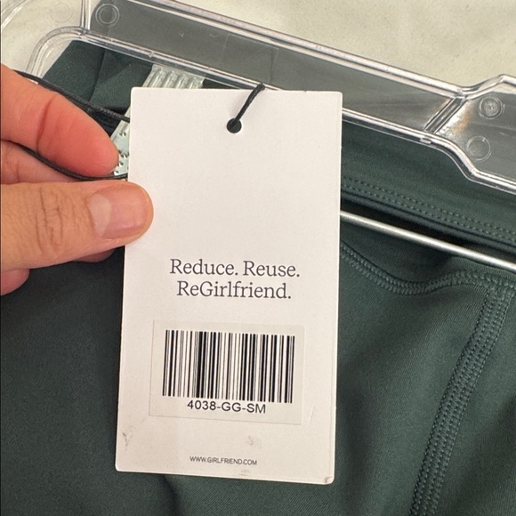 Girlfriend Collective Compressive Flare Legging color moss sz S - Picture 6 of 7